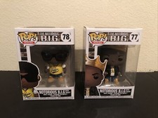 FUNKO POP! ROCKS: Notorious B.I.G. in jersey #78 And B.I.G With Crown #77