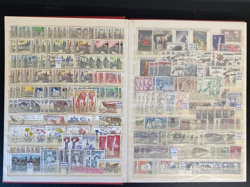 Tschechoslowakei Briefmarken Sammlung,GUT,Czechoslovakia stamps,GOOD - Bild 7 von 24