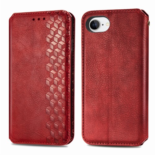 For Apple iPhone 16e Magnetic Leather TPU Card Wallet Flip Case Shockproof Cover - Picture 8 of 24