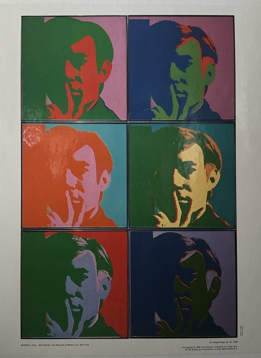 ANDY WARHOL FOUNDATION SELF PORTRAIT | eBay
