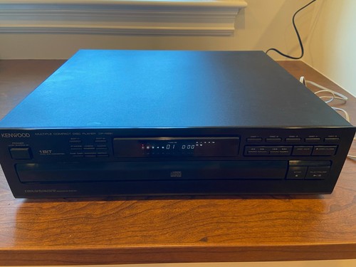 Kenwood DP-R891 Five Compact Disc Player 1991 Japan - Good Condition, Not Tested