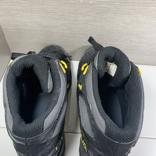 LA Sportiva Synthesis Mid GTX Mens Size 8.5 Black Yellow Trail Hiking Boots - Picture 9 of 13