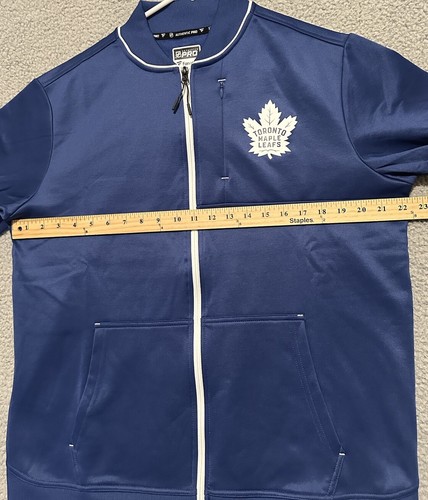 Toronto Maple Leafs Fanatics Authentic Pro Jacket Men's Medium Blue Full Zip NEW - Bild 3 von 7