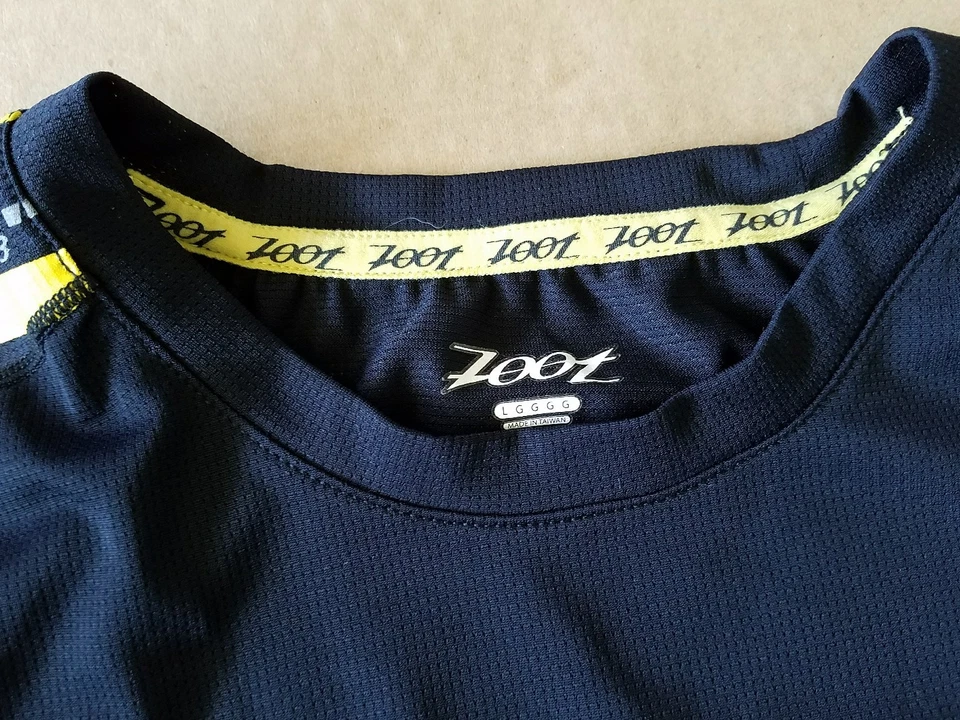 Usado en Excelente Condición Zoot Sports Hombres Camiseta Manga Larga Ciclismo Grande L Negro Peso Ligero  Foto 3 de 4