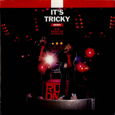 RUN DMC ~ It's Tricky ~ Original 1987 UK London label 2-track 7'' single in p/slv