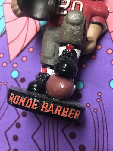 Ronde Barber Bobble Head Figure Series Limited Edition Hand Painted Bucs - Picture 8 of 10