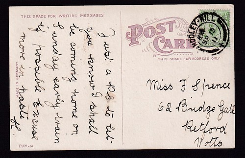 LANCASHIRE POSTMARKS on PPC villages towns single&double rings squared numeral - Picture 166 of 219