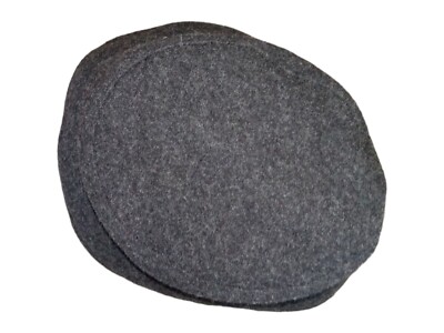 Vintage Eddie Bauer Wool Blend Bucket Hat Cap Adult Gray 1990s