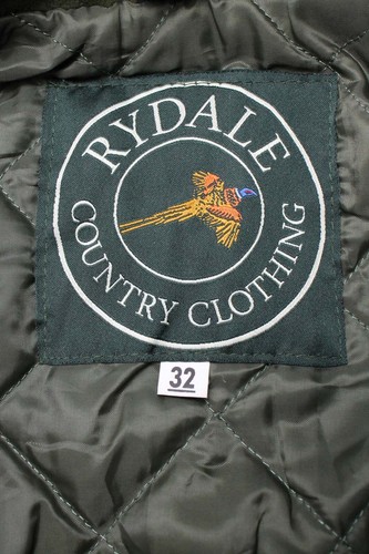 Rydale Chaleco Hombre (GB) 32 Lana Tweed Mezcla Cuello Alto Acolchado Estampado - Imagen 6 de 8
