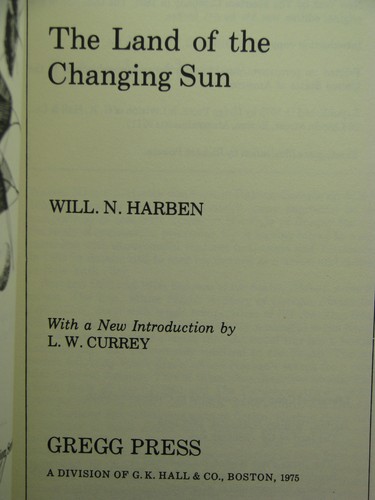 signed by 2, The Land of the Changing Sun by Will N Harben, Gregg Press (1975) - Picture 2 of 4