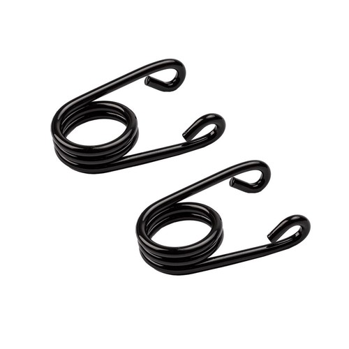 2" Solo Seat Springs (Pair) - Scissor Style Black - Chopper Bobber Custom - Picture 1 of 5