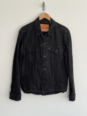 Levi s Denim Trucker Jeansjacke Schwarz Medium
