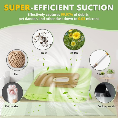 8* Vacuum Cleaner Bags CCPK8DW, CCPK8OH For Oreck XL Classic, XL Silver, XL Gold - Picture 14 of 16