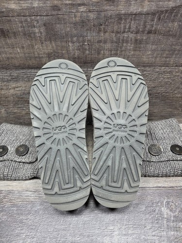 UGG Classic Cardy Sweater Boots Knit Gray Style 5649 Women's size 5 - Picture 11 of 13