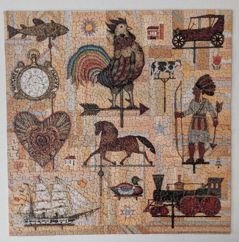 Springbok WEATHERVANES 500 pc Jigsaw Puzzle PZL2417 Complete Hallmark - Bild 1 von 15