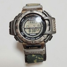 Casio Protrek PRT40 Triple Sensor Watch Brown 1998 for sale