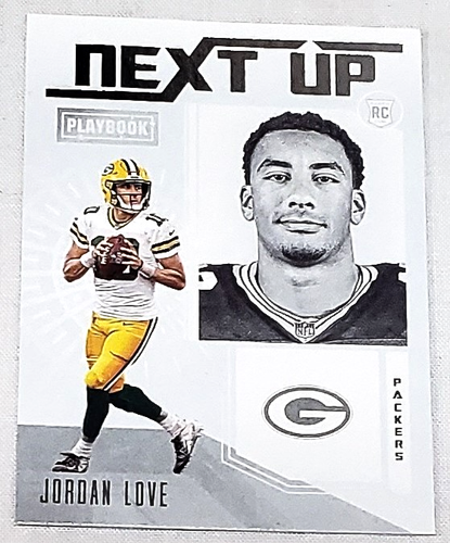 2020 PLAYBOOK JORDAN LOVE ROOKIE CARD #NU-4 FOOTBALL CARD