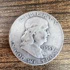 1953 Franklin Half Dollar 50C Silver Circulated Business Strike Coin