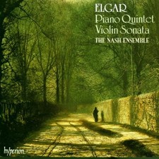 Elgar: Piano Quintet / Violin Sonata -  CD SLVG The Cheap Fast Free Post