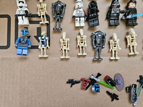 Lego Star Wars Genuine Minifigures and Bricks Joblot Bundle With Spares - Picture 6 of 8