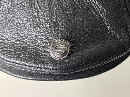 Cappello da newsboy Harley Davidson 115 anni 2018 pelle di mucca berretto Scally taglia large - Foto 3 di 16