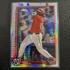 2025 Topps Chrome/Chrome Refractor #263 Josh Bell (Nationals)