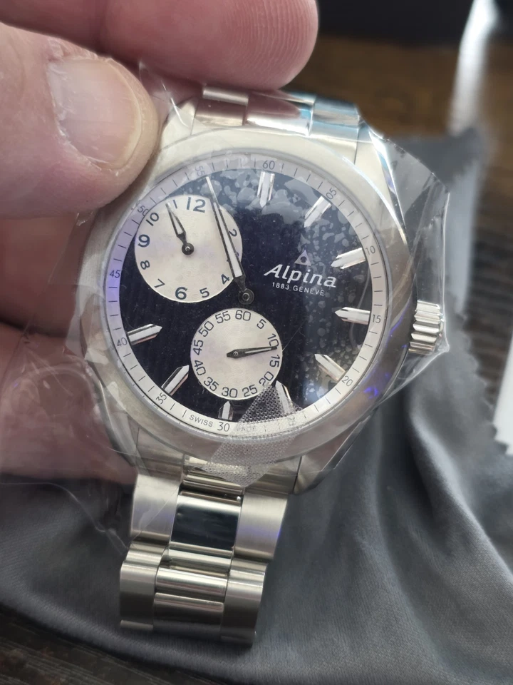 Reloj Alpina Alpiner Regulador Hombre Esfera Azul AL-650NSS5E6B Foto 4 de 4