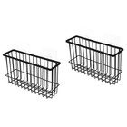  2 Pack Ohne Bohren Badregal Aufbewahrungskorb Dusche Hängender Drahtkorb