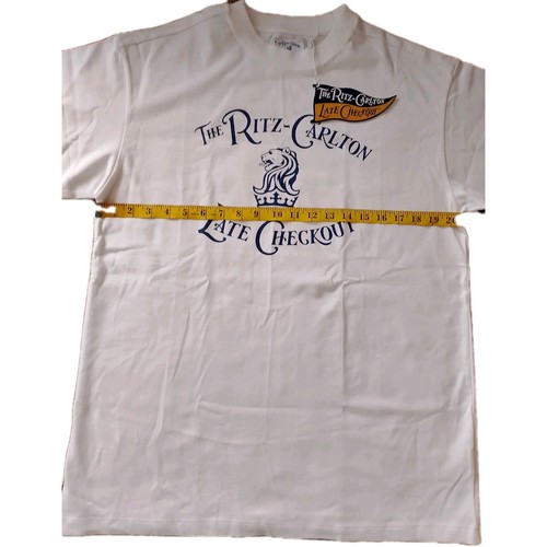 NEW WITH TAGS The Ritz Carlton x Late Checkout Flag T-shirt, Size S  - Picture 7 of 8