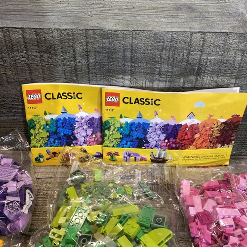 LEGO CLASSIC 11717 Bricks Plates 8 New Sealed Bags No Box Missing Parts** - Picture 11 of 12