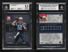 2003 Donruss Elite Tom Brady #33 BGS 8.5