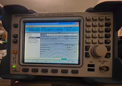  Rohde & Schwarz DVSG Digital Video Signal Generator 2113.0008.02 | TESTED W/ MA