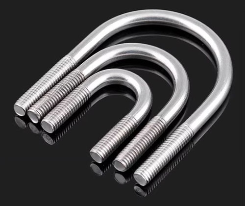 A2 304 Stainless Steel U-Bolts Round Pipe U Screws & Bolt Metric M6 M8 M10 M12 - Picture 1 of 9