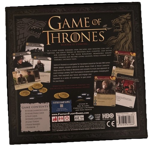Game Of Thrones Kartenspiel - Winter Is Coming - Bild 2 von 4