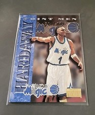 ANFERNEE PENNY HARDAWAY NBA CARD SKYBOX PREMIUM 1996-97 POINTMEN # 241 MAGIC