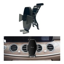 Car Phone Mount for Mercedes-Benz E-Class 2016-2023  CLS 2018-2023, Black