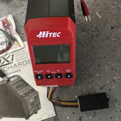 Hi-Tec RDX1 AC/DC Battery Charger/Discharger HiTEC * Tested And Works - Picture 2 of 8