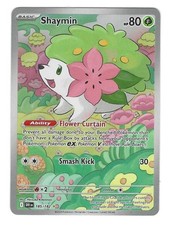 Pokémon TCG: Shaymin (Illustration Rare) - 185/182 - S&V Destined Rivals - NM