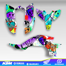 Yamaha YFZ 450 graphics kit 2003 2004 2005 2006 2007 2008 stickers decals kit