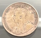 CANADA 1914 HALF DOLLAR KING GEORGE V 92.5 % SILVER CANADIAN COIN
