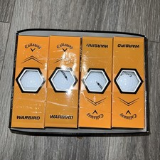 Callaway Warbird White Golf Balls - 1 Dozen