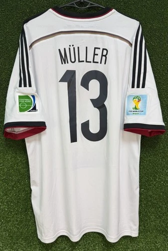 WINNER MENS GERMANY 2014/2015 THOMAS MULLER SOCCER FOOTBALL SHIRT JERSEY SIZE XL
