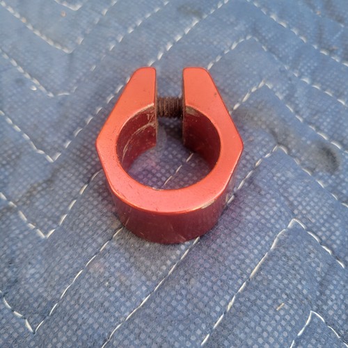 Abrazadera de asiento XCALIBER VINTAGE VIEJA ESCUELA BMX ROJO SOBREVIVIENTE EXCALIBRE AÑOS 80 X Calibre - Imagen 2 de 4