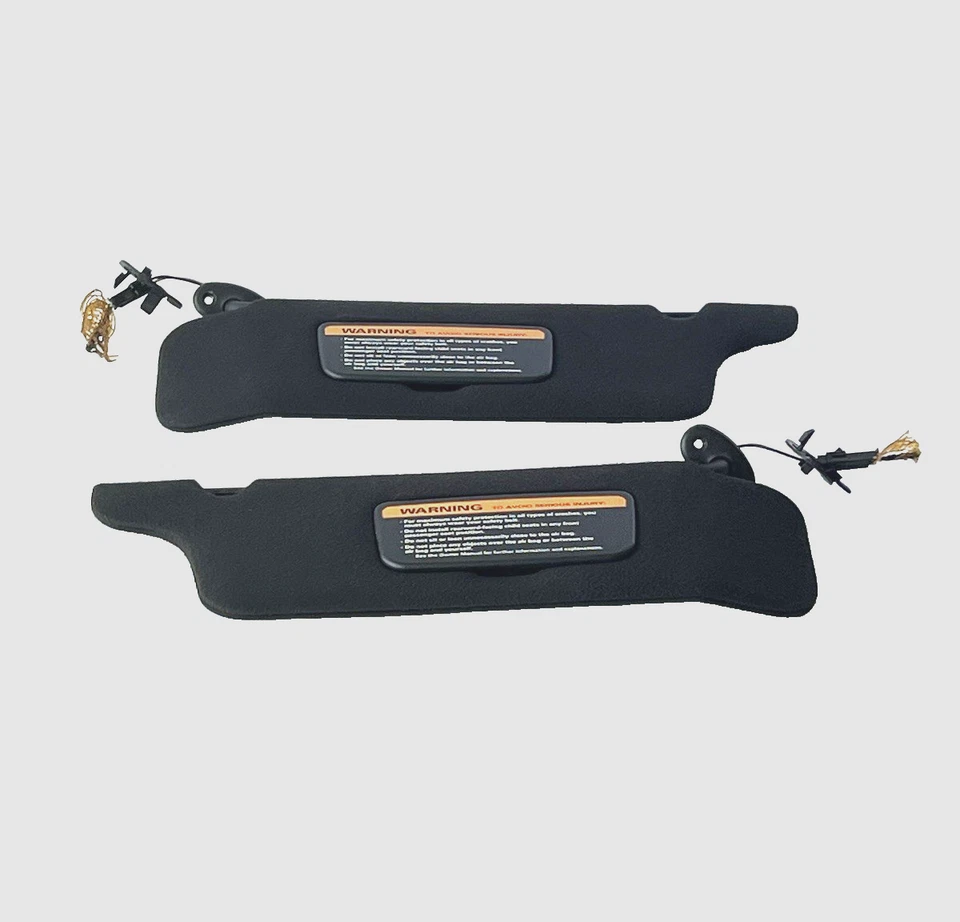 Ford Mustang 1994-2004 conductor pasajero derecho derecho parasol negro OEM techo rígido solamente Foto 2 de 4