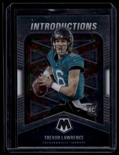 2021 Panini Mosaic #I-1 Trevor Lawrence Introductions Rookie
