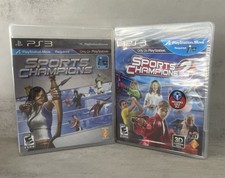 Sports Champions 1 & 2 - Factory Sealed - PS3 (Sony PlayStation 3)