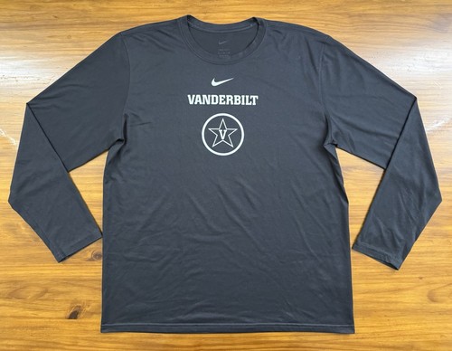 Nike Dri-FIT Vanderbilt Commodores Performance Shirt Men's XL Black