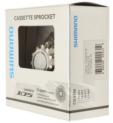 Shimano 105 CS-5700 Cassette 11-25T 10 Speed NOS New | eBay