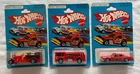 LOT OF 3 HOT WHEELS VINTAGE 1979 FIRE CHASER CAR CHIEFS EATER OLD NUMBER 5 TRUCK