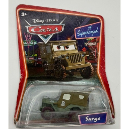 Disney Pixar Cars Supercharged Sarge Die-Cast Spielzeugauto - Bild 1 von 3